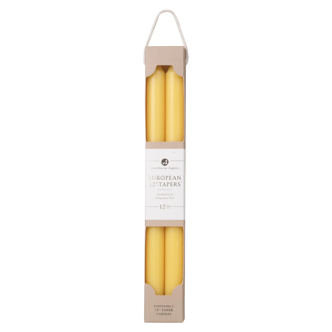 12" Taper Candles-2pk - Image 2