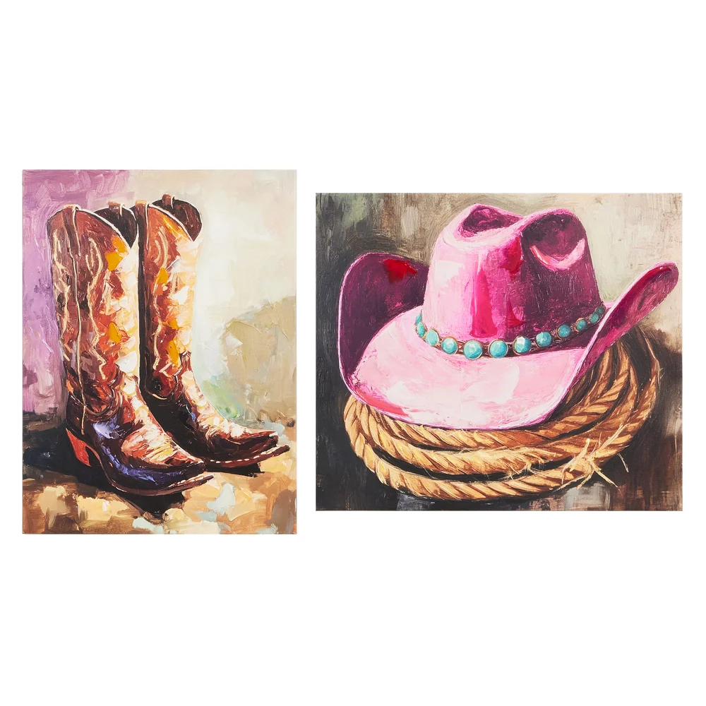 15.75" Sassy in the Saddle Wall Art-sold separately