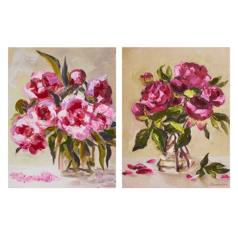 16" Rosy Whispers Wall Art-sold separately