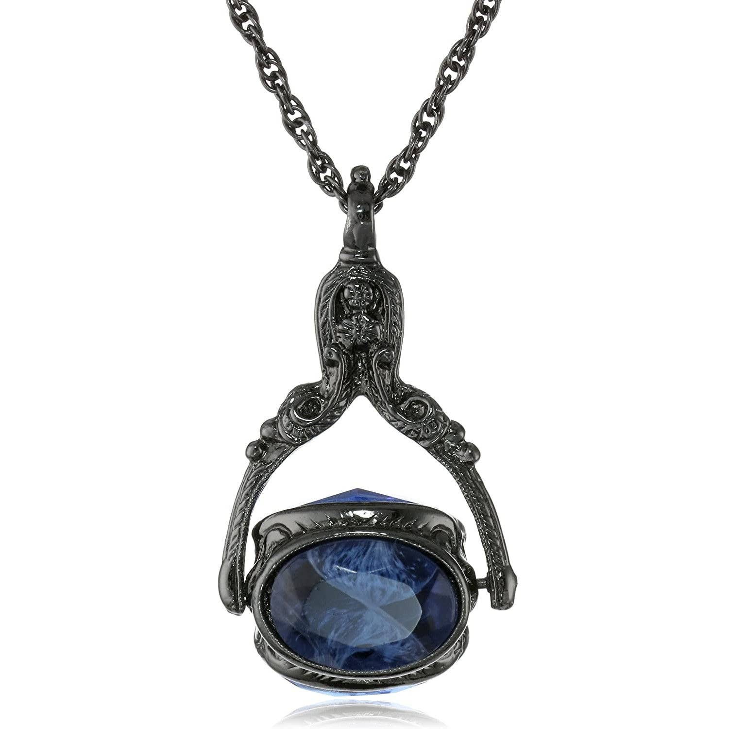 1928 Jewelry - 1928 Jewelry Vintage-Inspired Rotating 3 Sided Crystal - Image 2