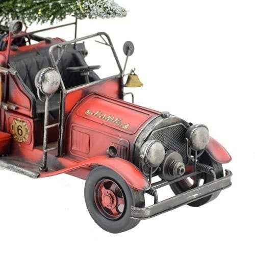 1930's Vintage Style Fire Truck with Open Cab - Image 10