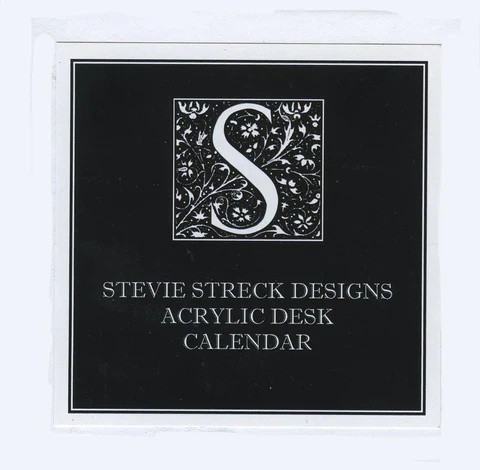 2026 Petite Acrylic Desk Calendar