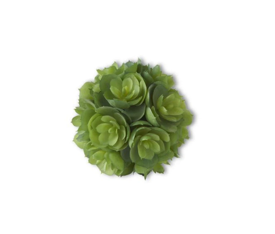 4" Faux Succulent Ball