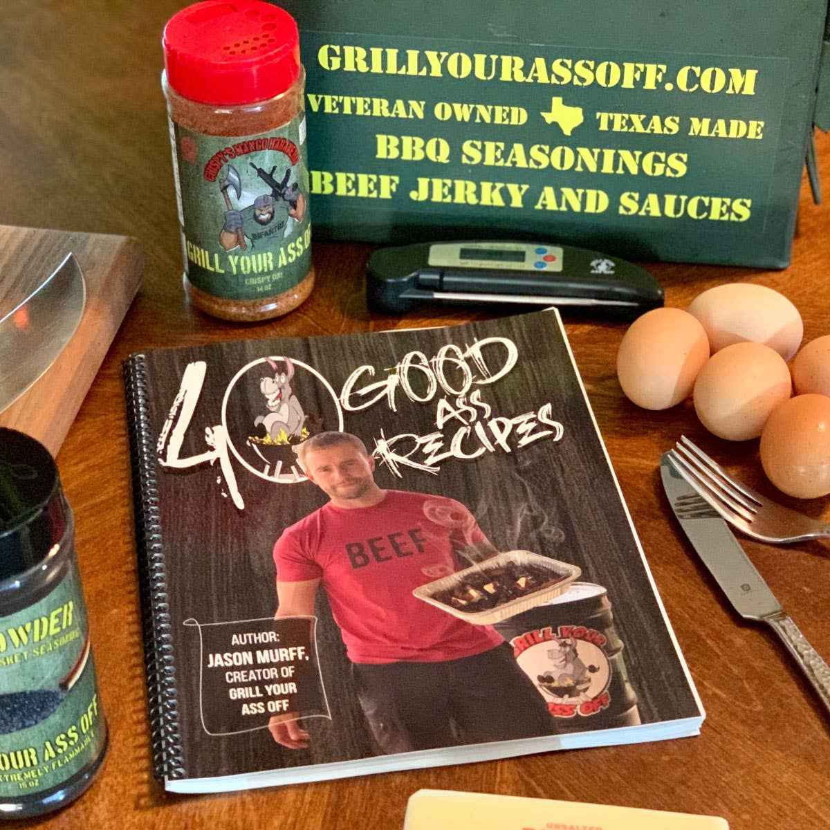 40 Good ASS Recipes ™ Cookbook - Grilling, Baking, BBQ, Fry - Image 3