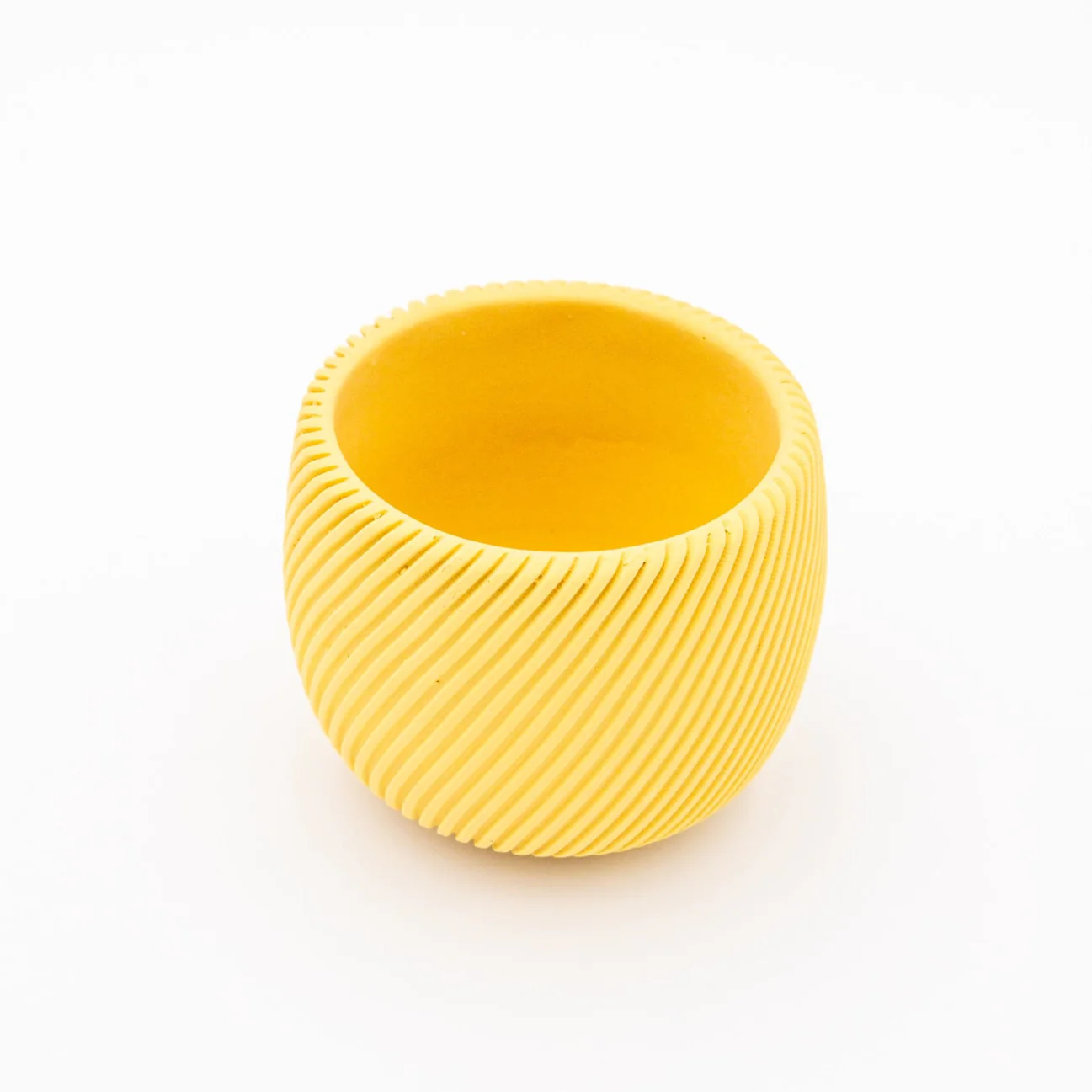 Planter Cement Yellow 4x5 - Image 2