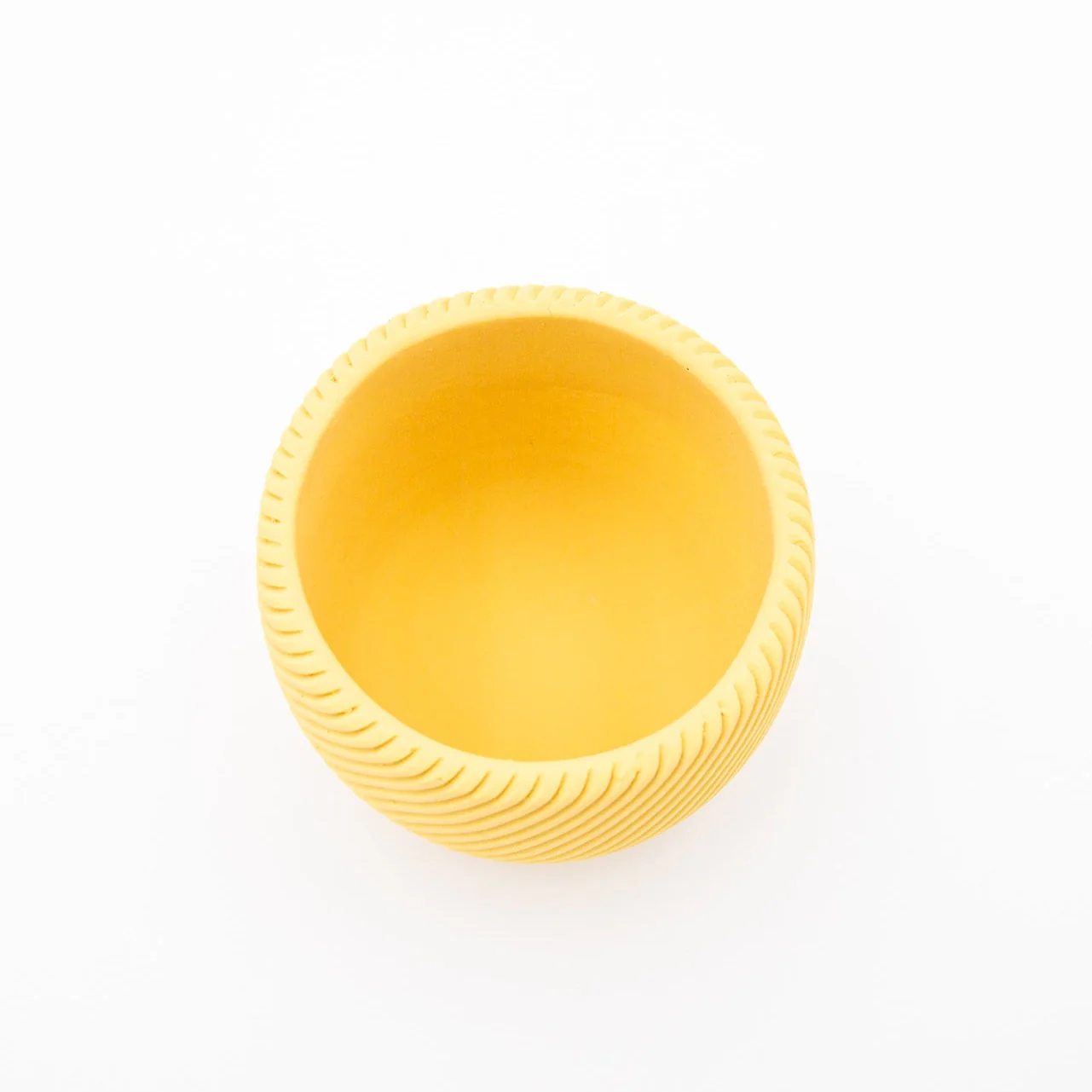 Planter Cement Yellow 4x5 - Image 3