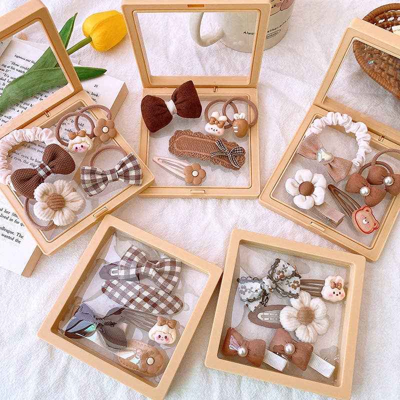 5-Piece Cute Hair Accessories Gift Set for Girls - Image 2