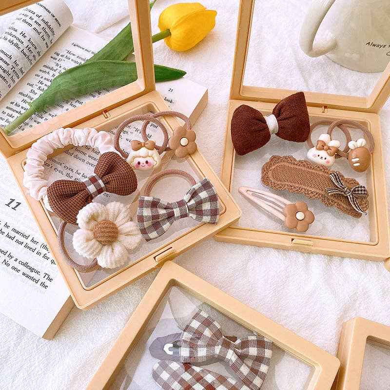 5-Piece Cute Hair Accessories Gift Set for Girls - Image 3