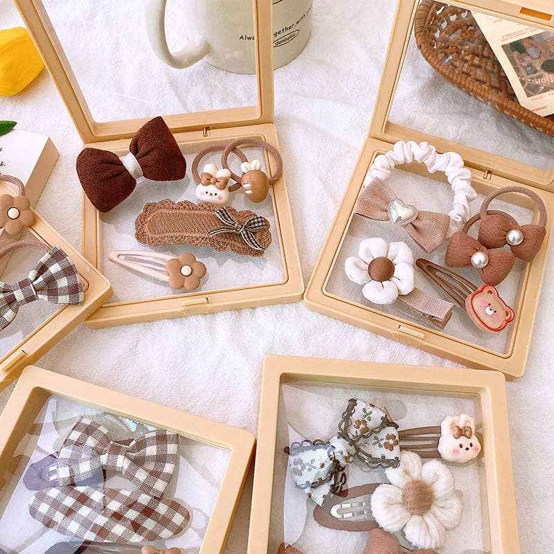 5-Piece Cute Hair Accessories Gift Set for Girls - Image 4