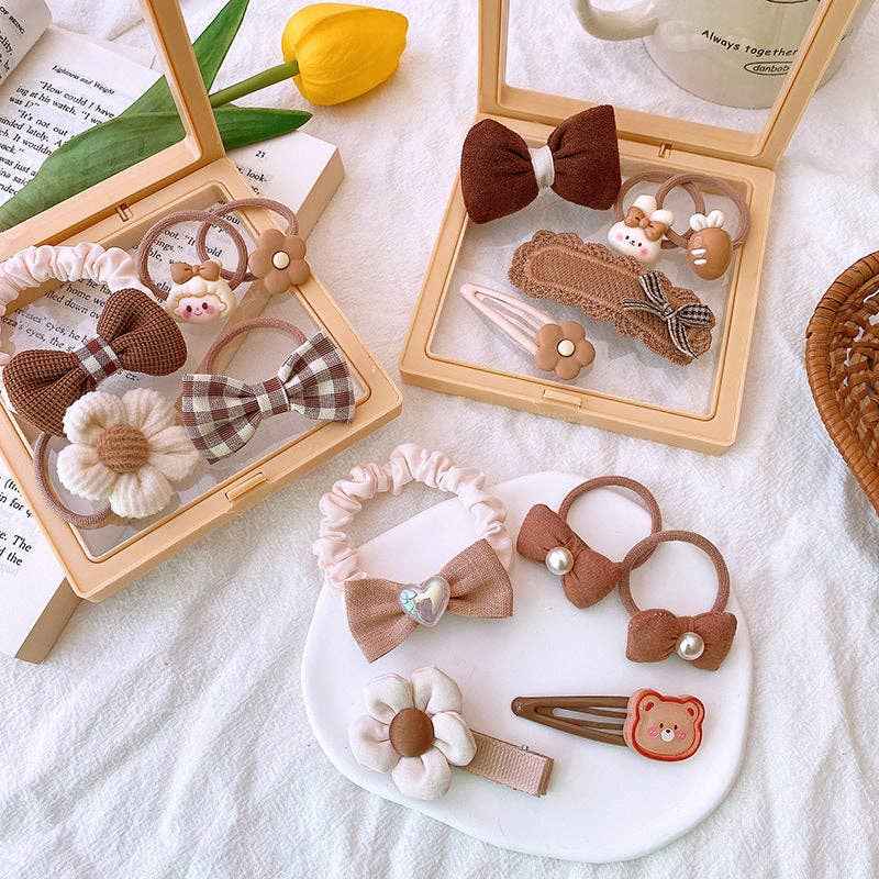 5-Piece Cute Hair Accessories Gift Set for Girls - Image 5