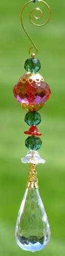 7" Long Acrylic Teardrop Ornament -Sold Separately - Image 4
