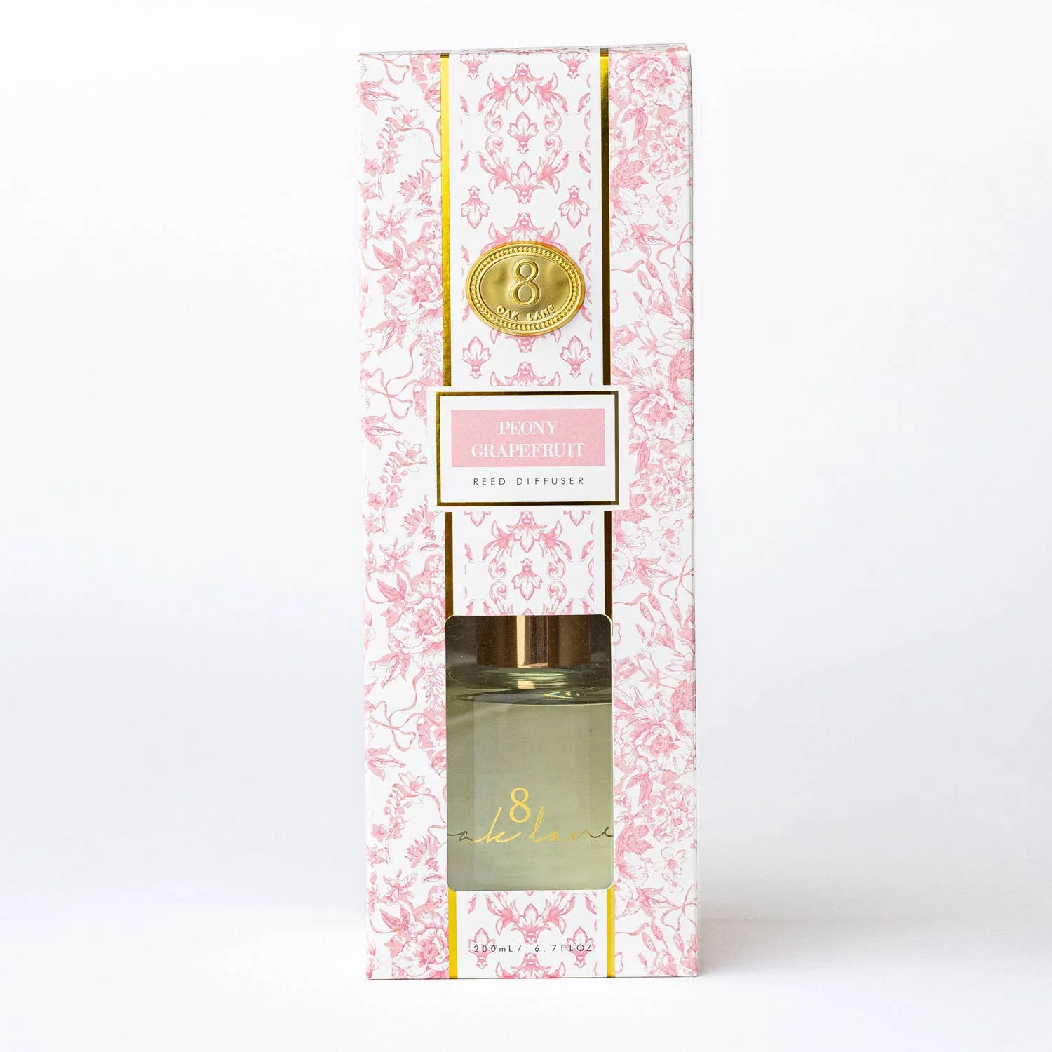 8 Oak Lane - Peony Grapefruit Reed Diffuser - Image 3