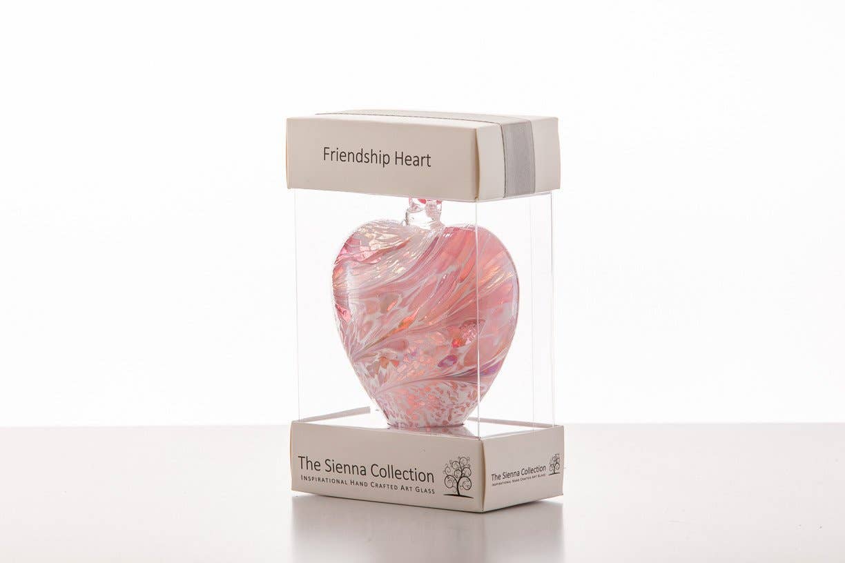 8cm Friendship Heart - Blue - Image 2