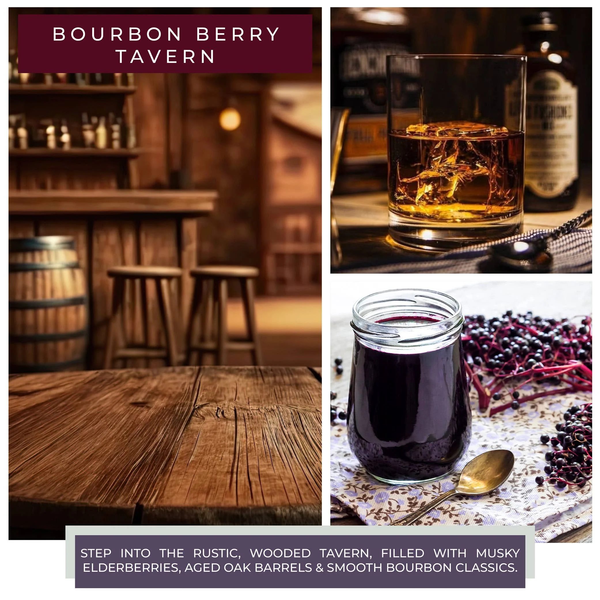 Bourbon Berry Tavern Candle (22oz.) - Image 3