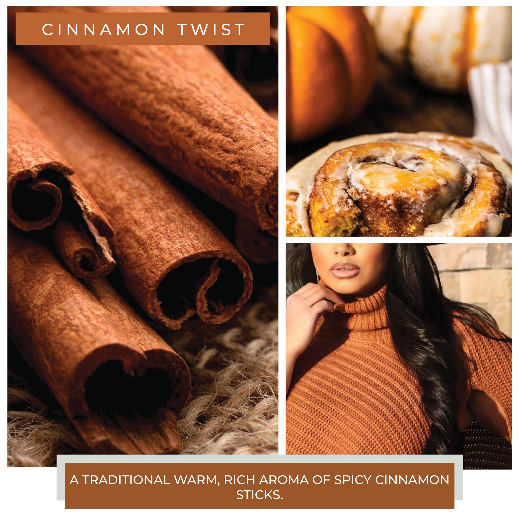 Cinnamon Twist Candle (34oz.) - Image 3