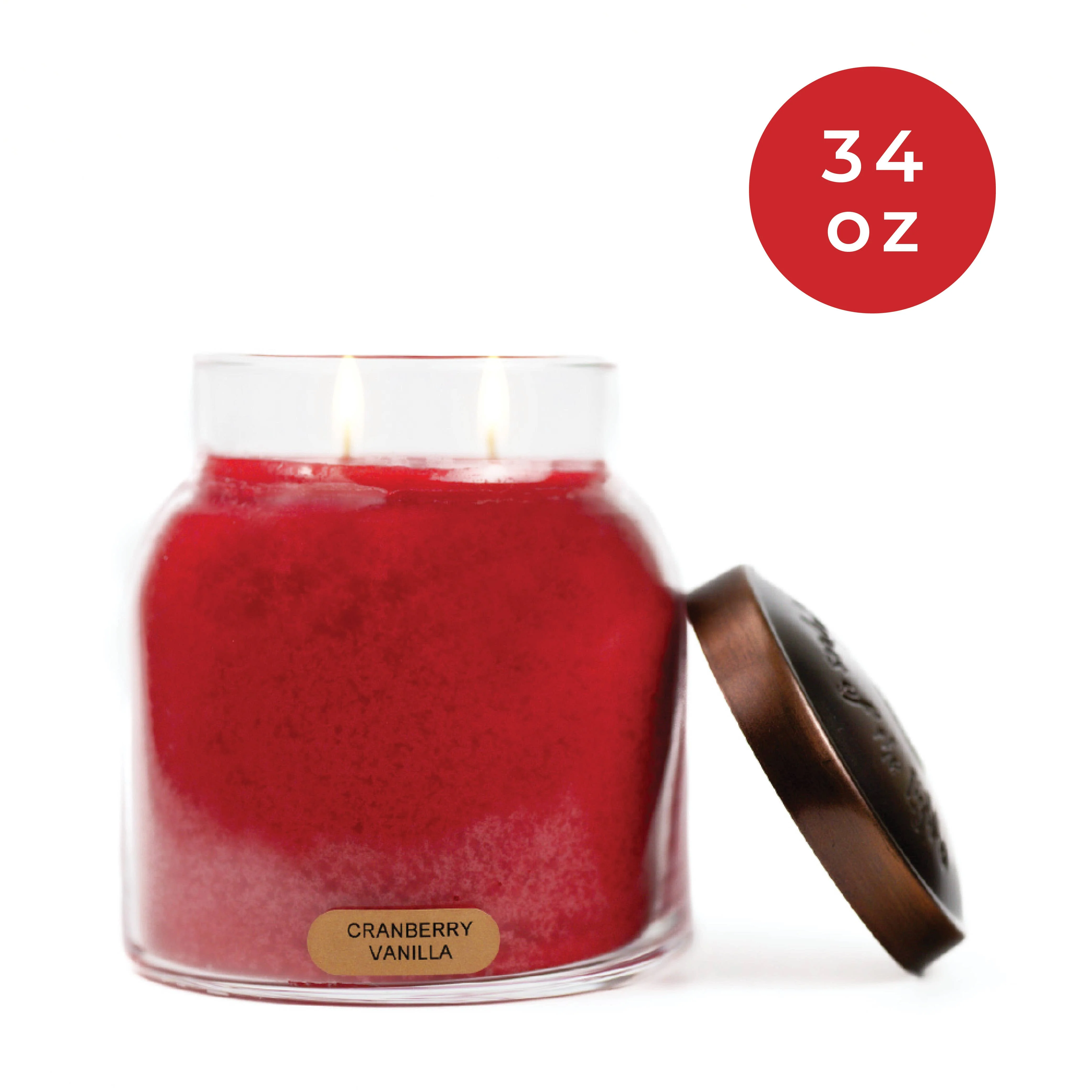 Cranberry Vanilla Candle (34oz.) - Image 2