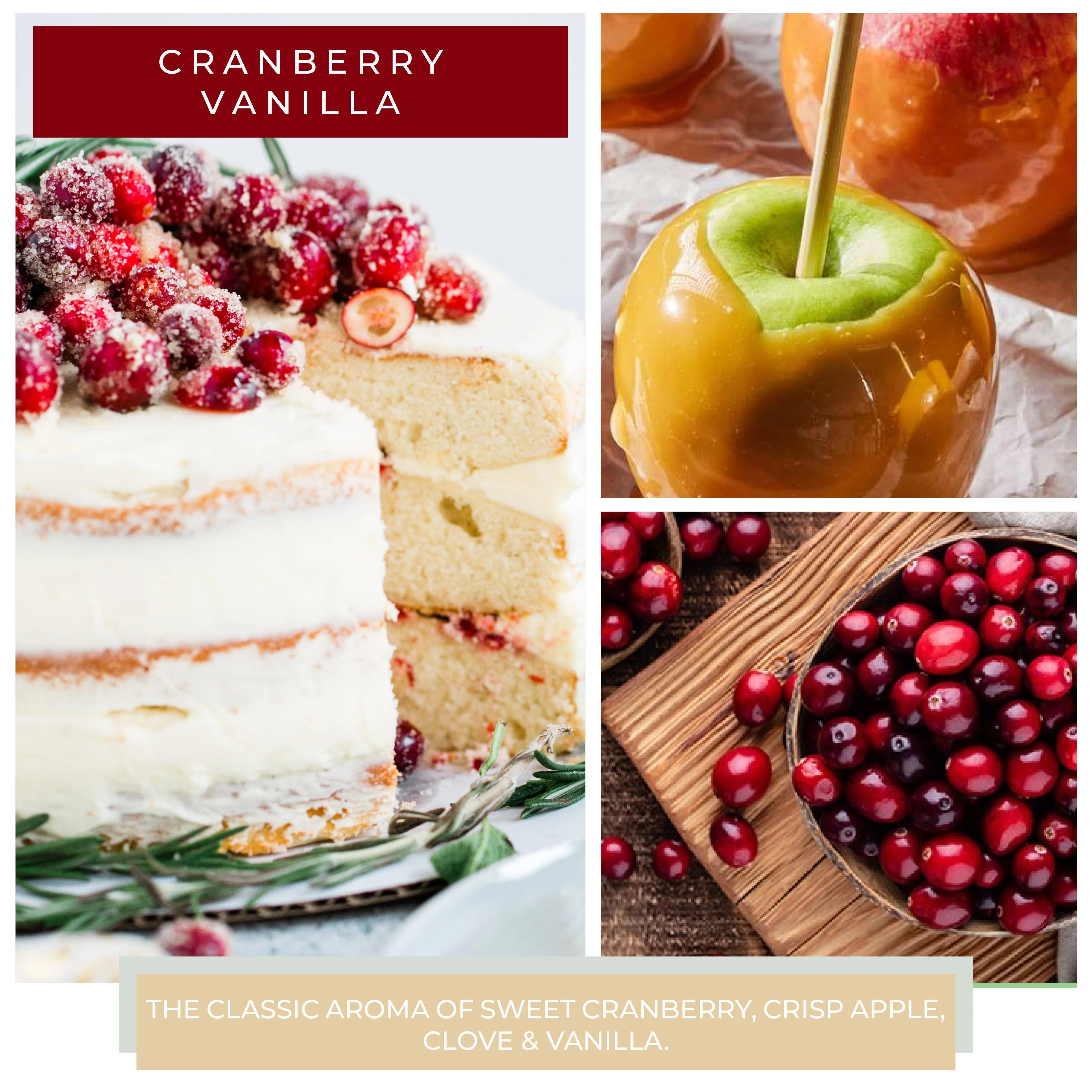 Cranberry Vanilla Candle (34oz.) - Image 3