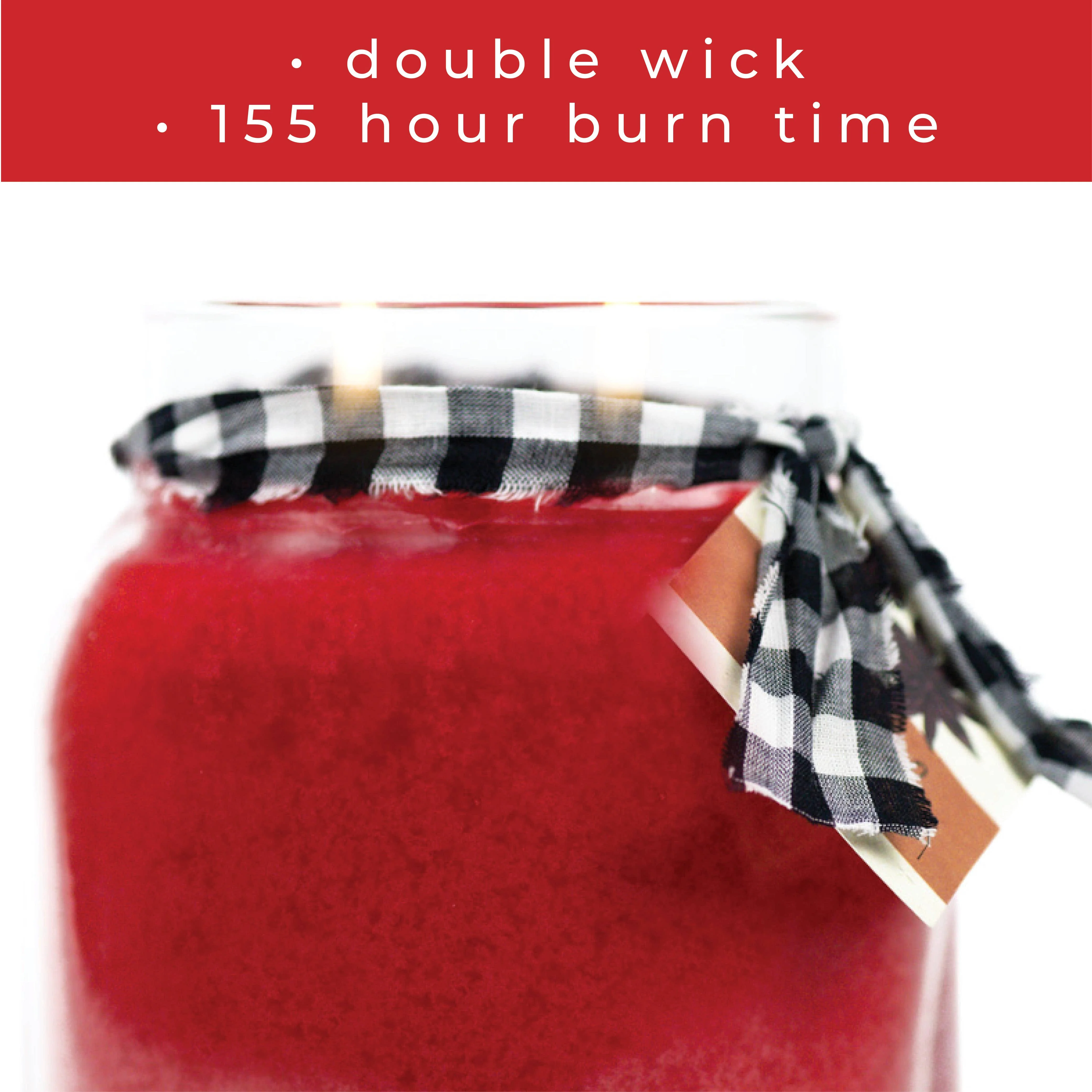 Cranberry Vanilla Candle (34oz.) - Image 4