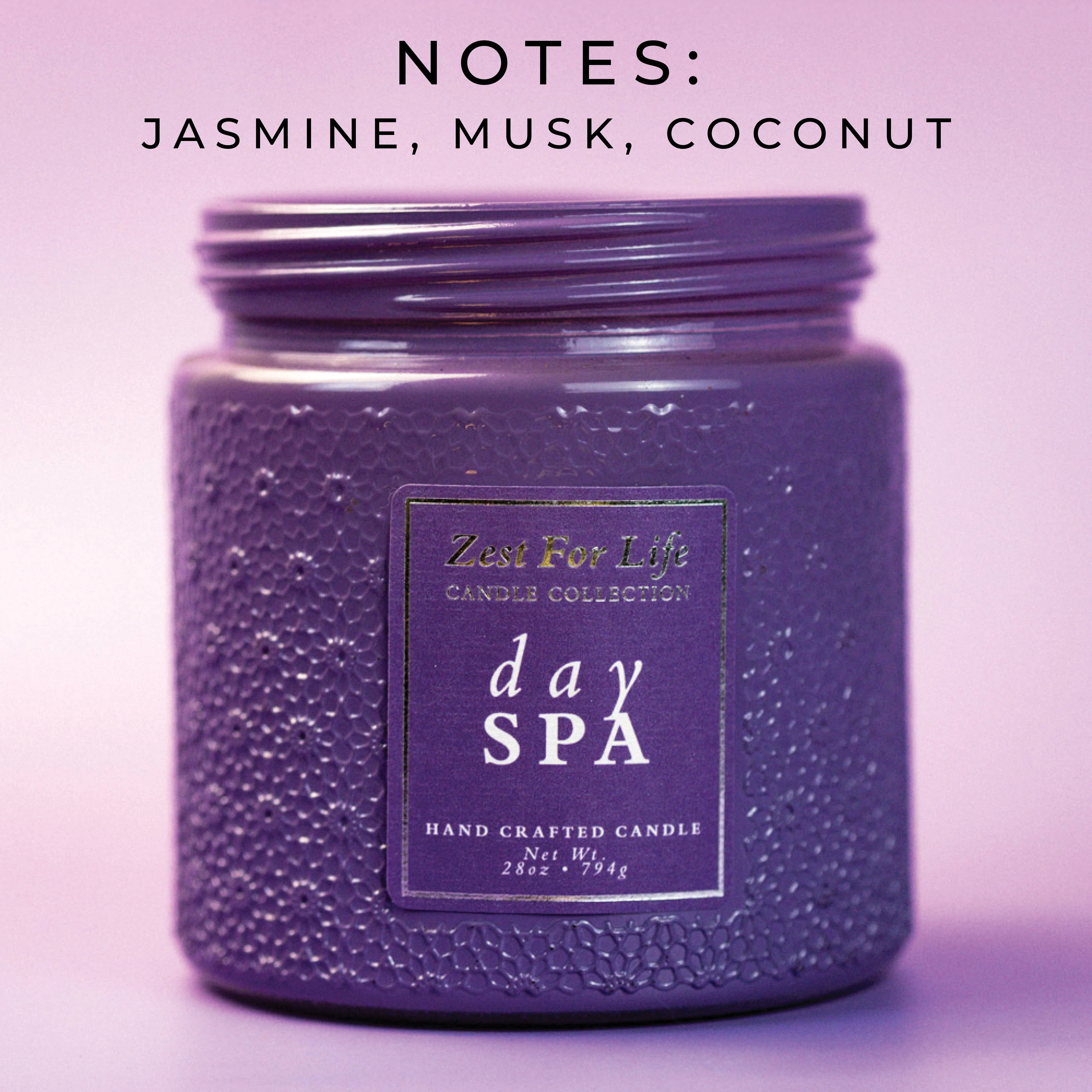 A Cheerful Giver - Zest For Life Candle (28oz.) - Day Spa - Image 3