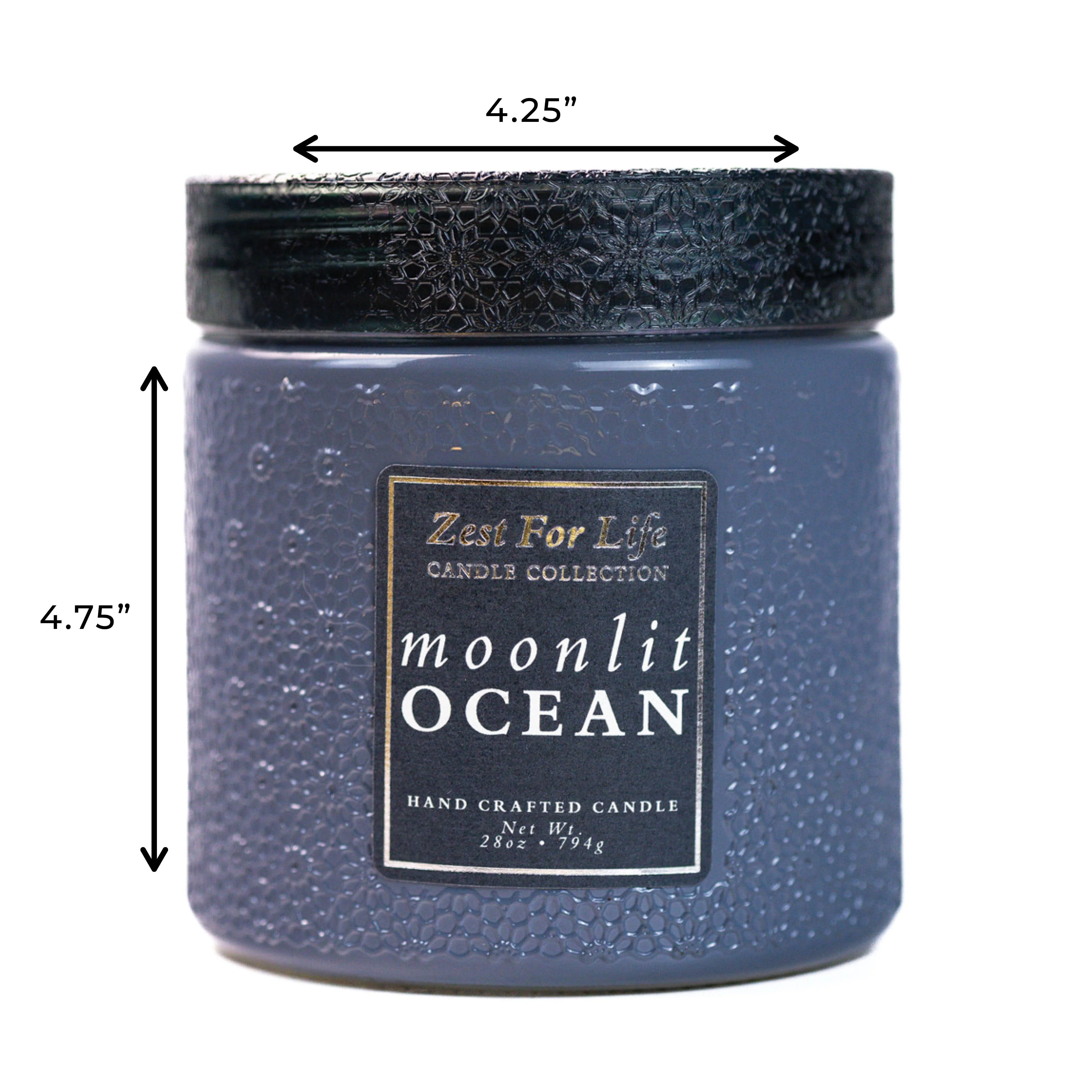 A Cheerful Giver - Zest For Life Candle (28oz.) - Moonlit Ocean - Image 5