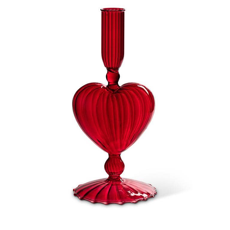 Heart Taper Holder-8"H - Image 2