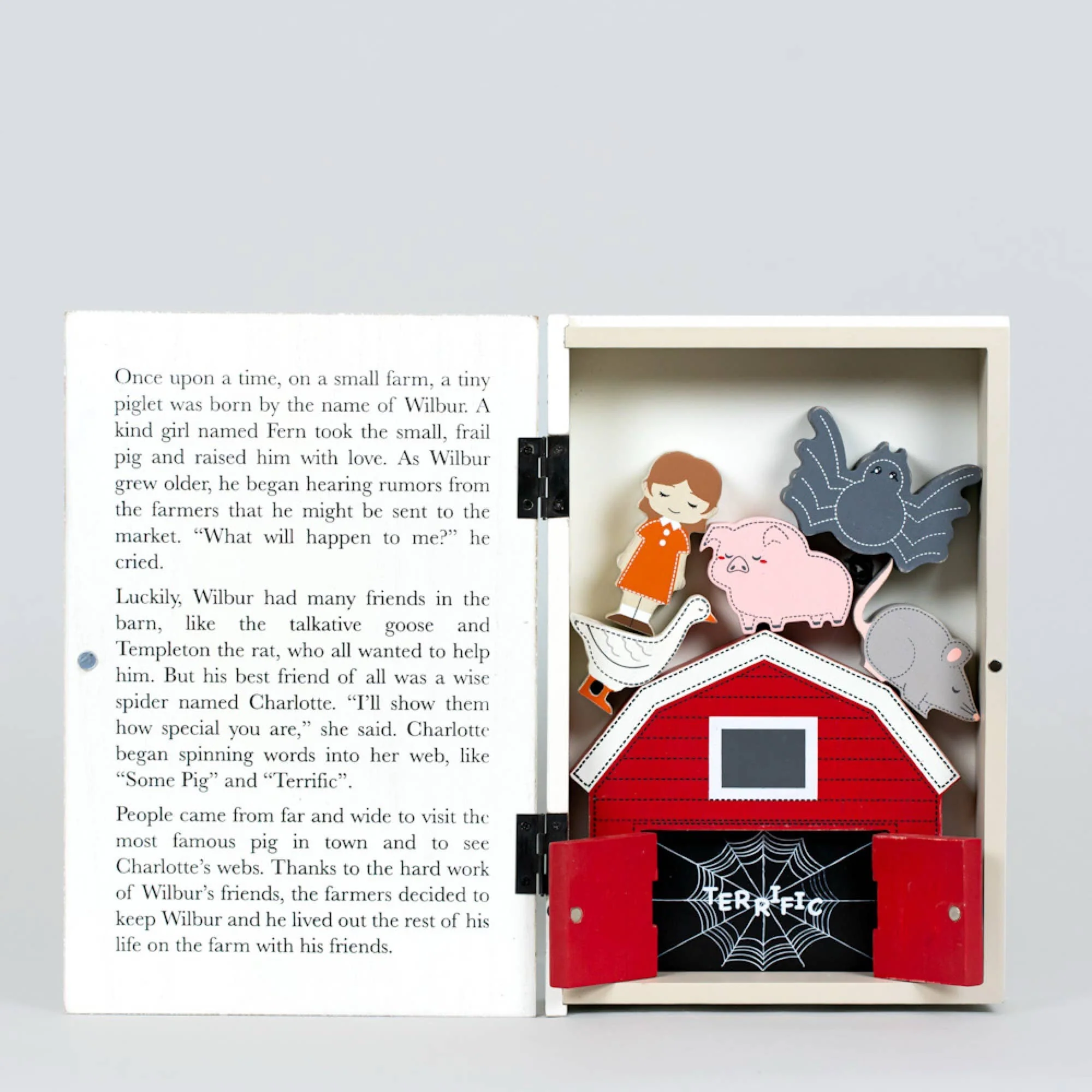 Woodland storybook gift set 7 pc (CHARLOTTE WEB) - Image 11