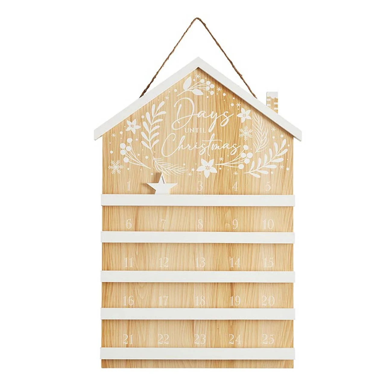 Advent Calendar - Names of Jesus - White/Natural Wood - Image 2