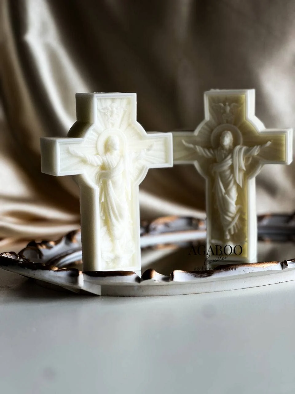 Jesus Statue Candle 5.5x4in - Religion - Image 6