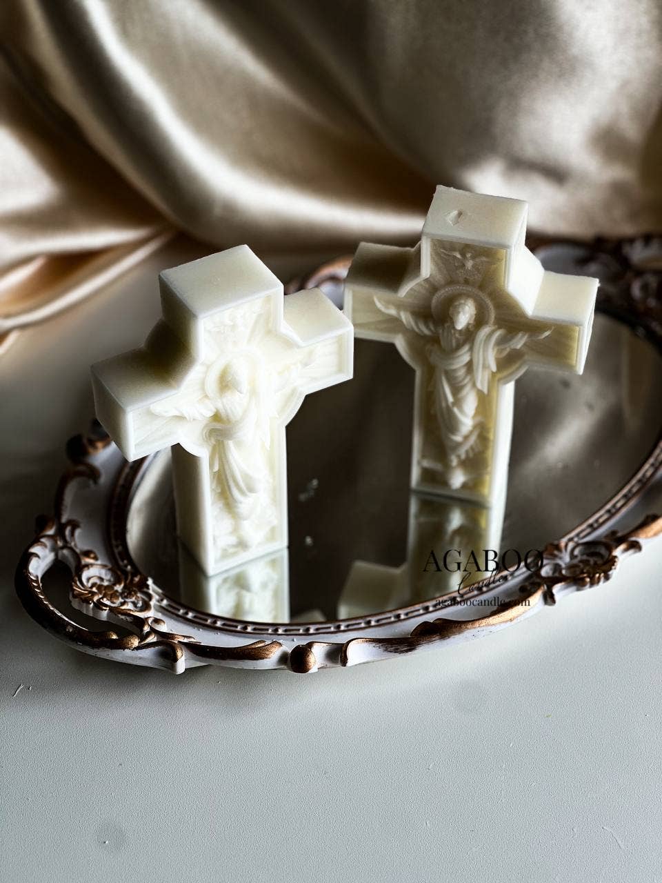Jesus Statue Candle 5.5x4in - Religion - Image 7