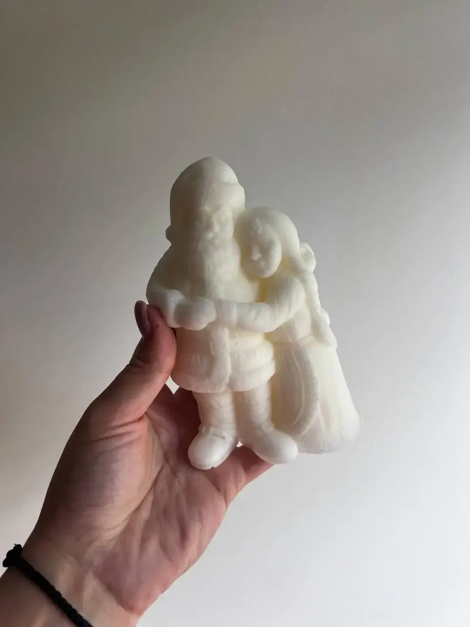 Mr. and Mrs. Santa Candle 6x3.5in - Christmas - Image 5