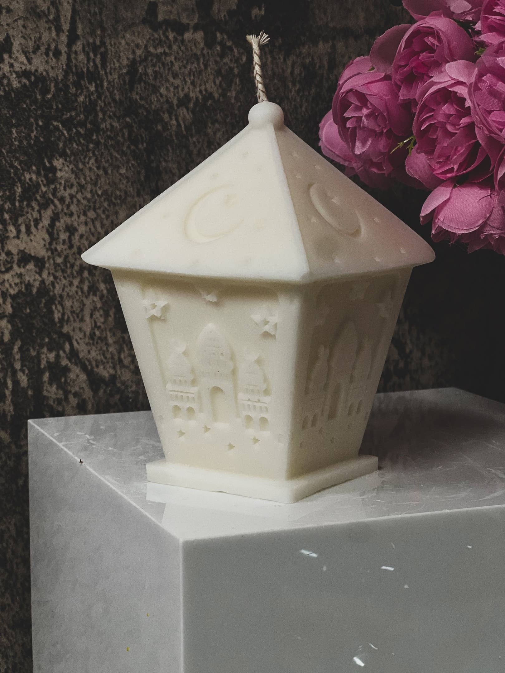 Ramadan Lantern Islam Candle 5.5x3.5in - Religion - Image 8