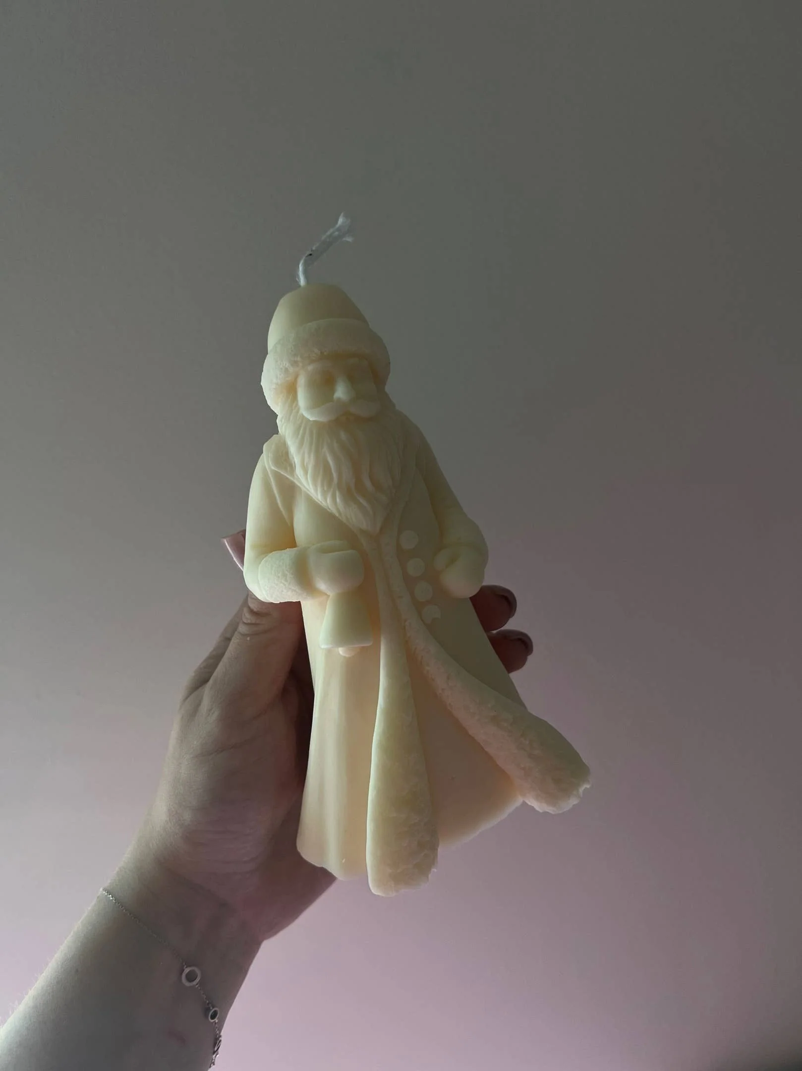 Santa Claus Candle 6.5x3.5in - Christmas - Image 11