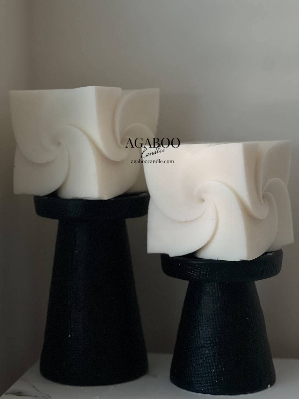 Windmill Square Cube Candle 4x4in - Shaped - Image 4