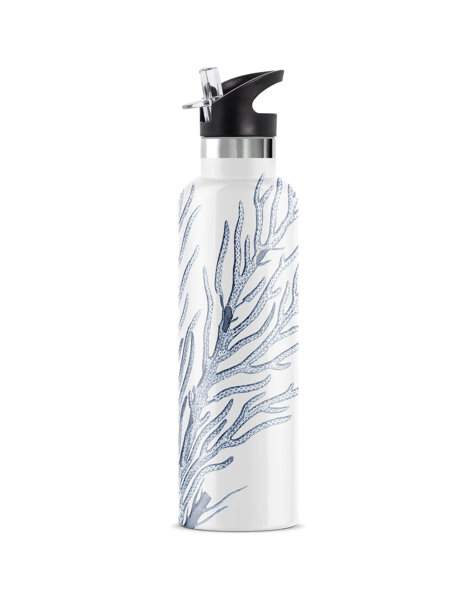 Akoa | Blue Ocean Coral 25oz Insulated Water Bottle Flask - Image 9