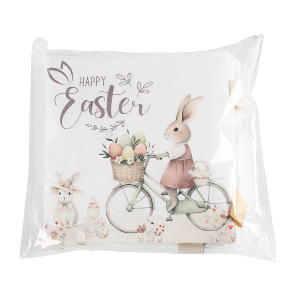 Happy Easter 10-Page Crinkle Soft Cloth Baby Book Taggies - Image 9