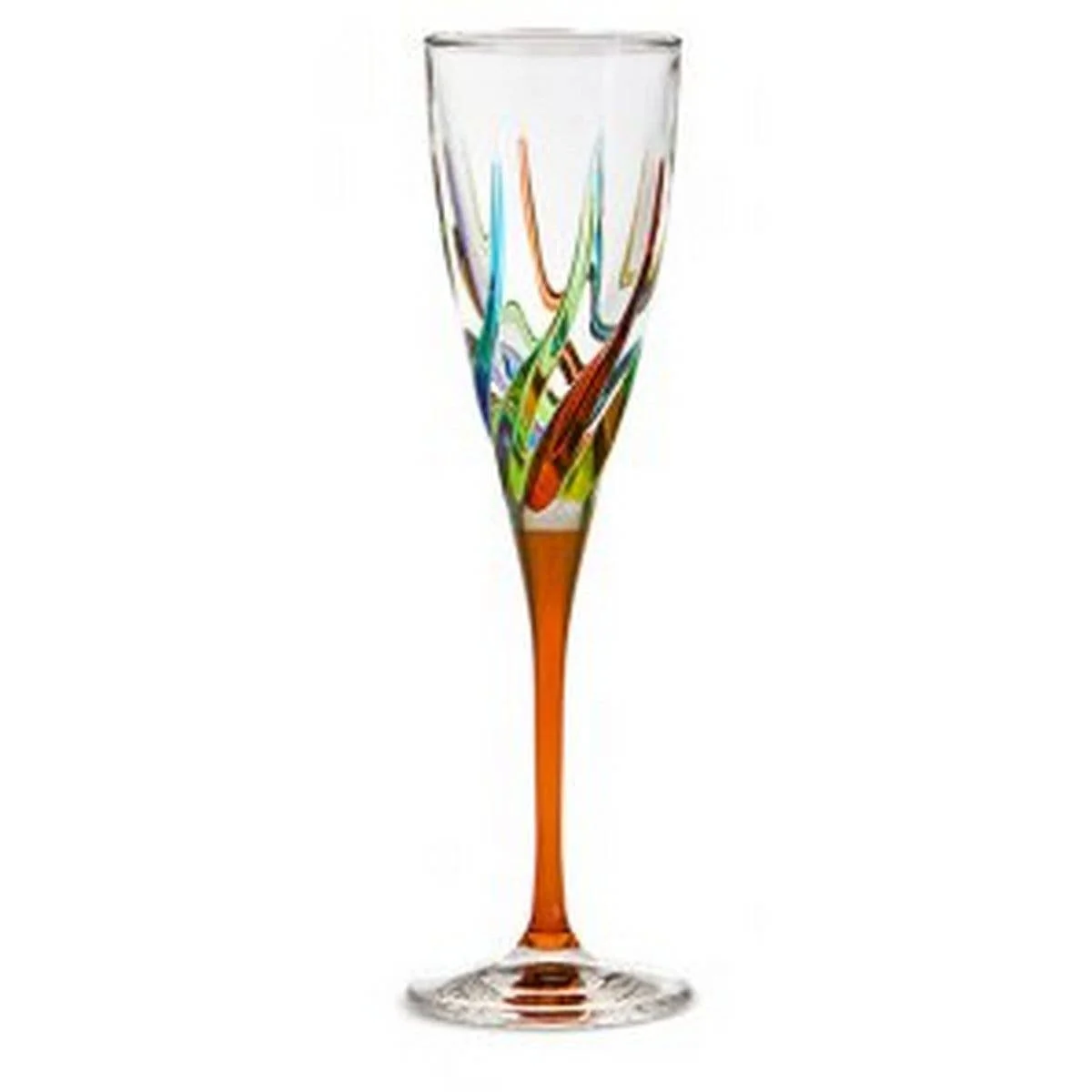 Trix Multi Champagne Flute - Venetian Glass - Image 2