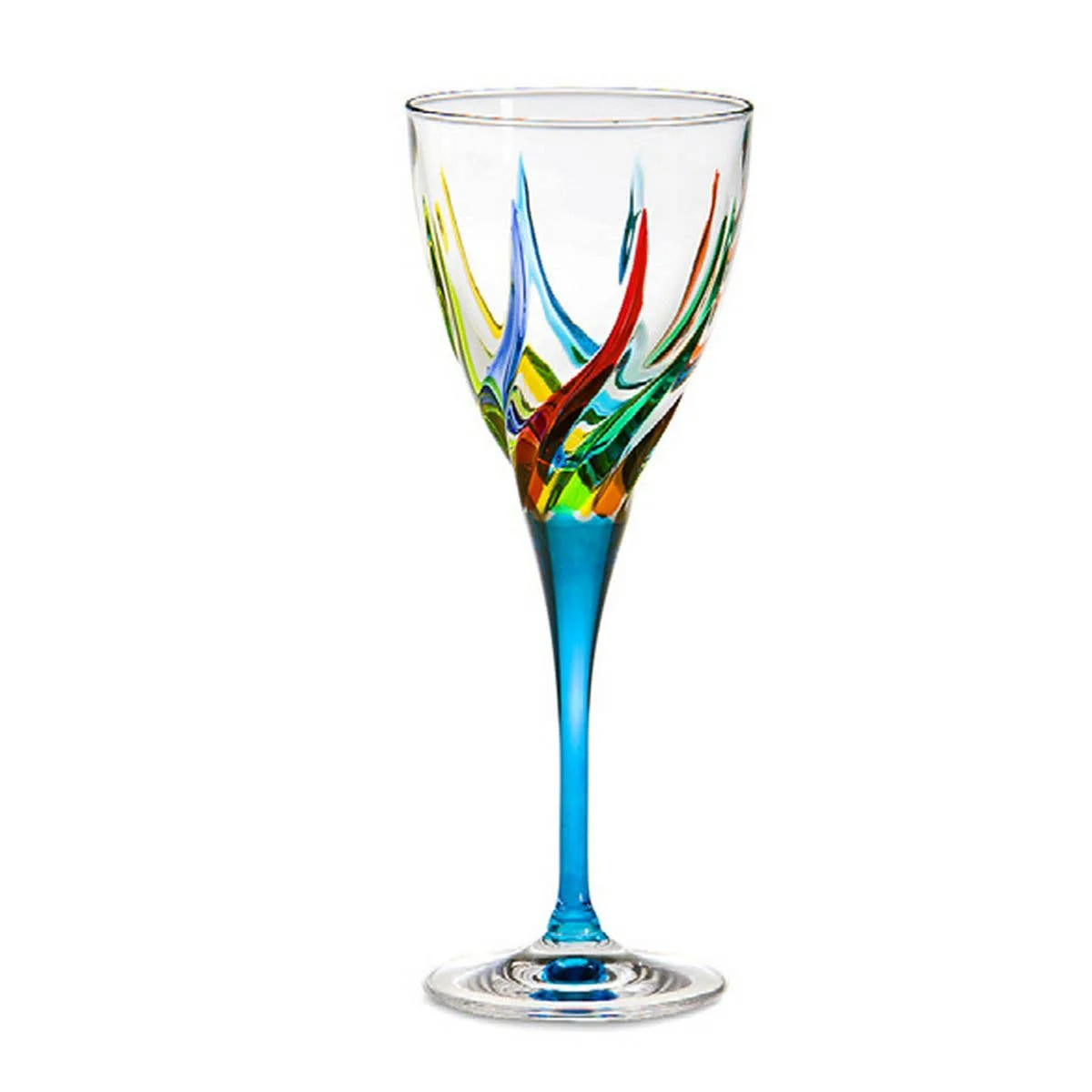 Trix Multi Wine Glass Venetian Crystal