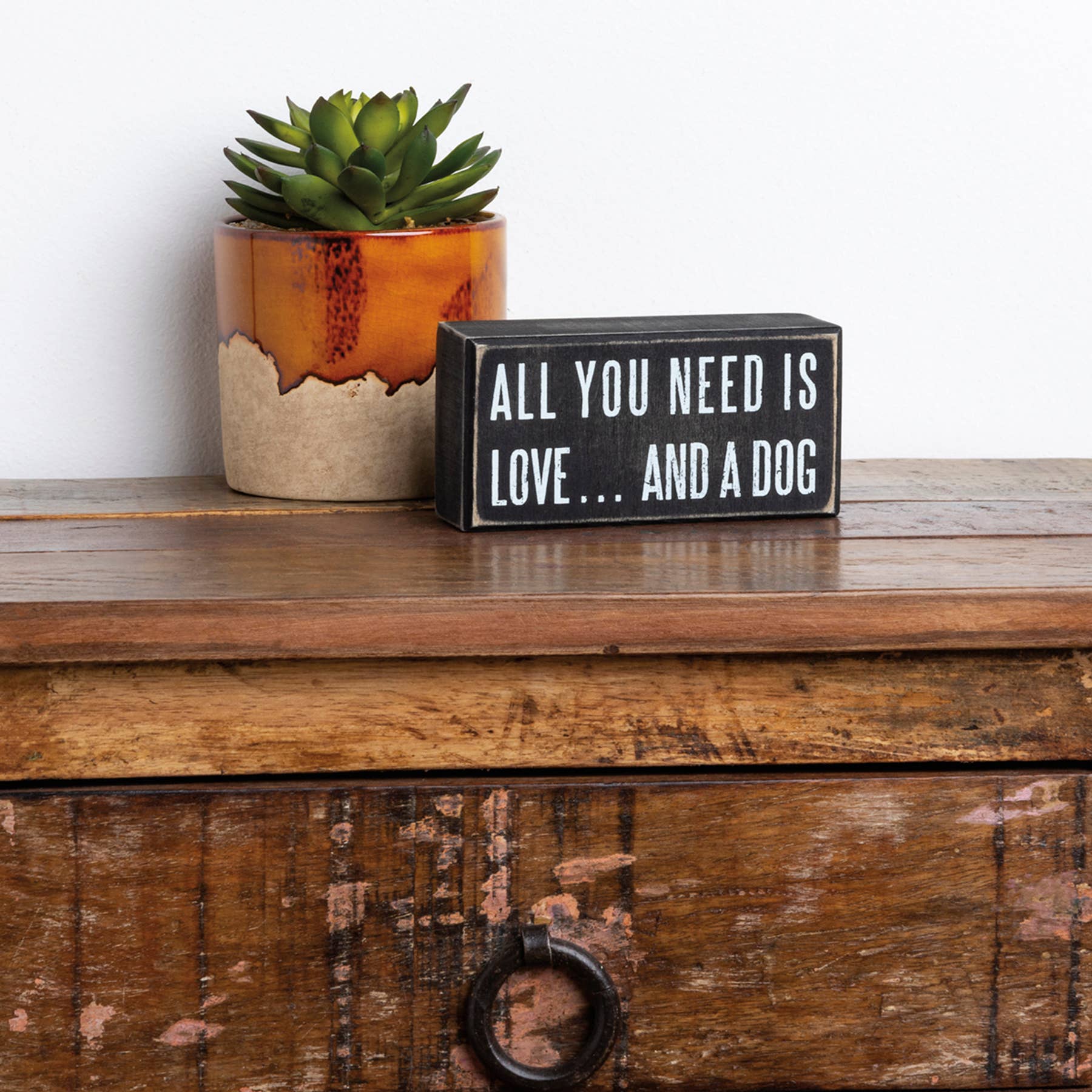 Love And A Dog Sign - Image 2