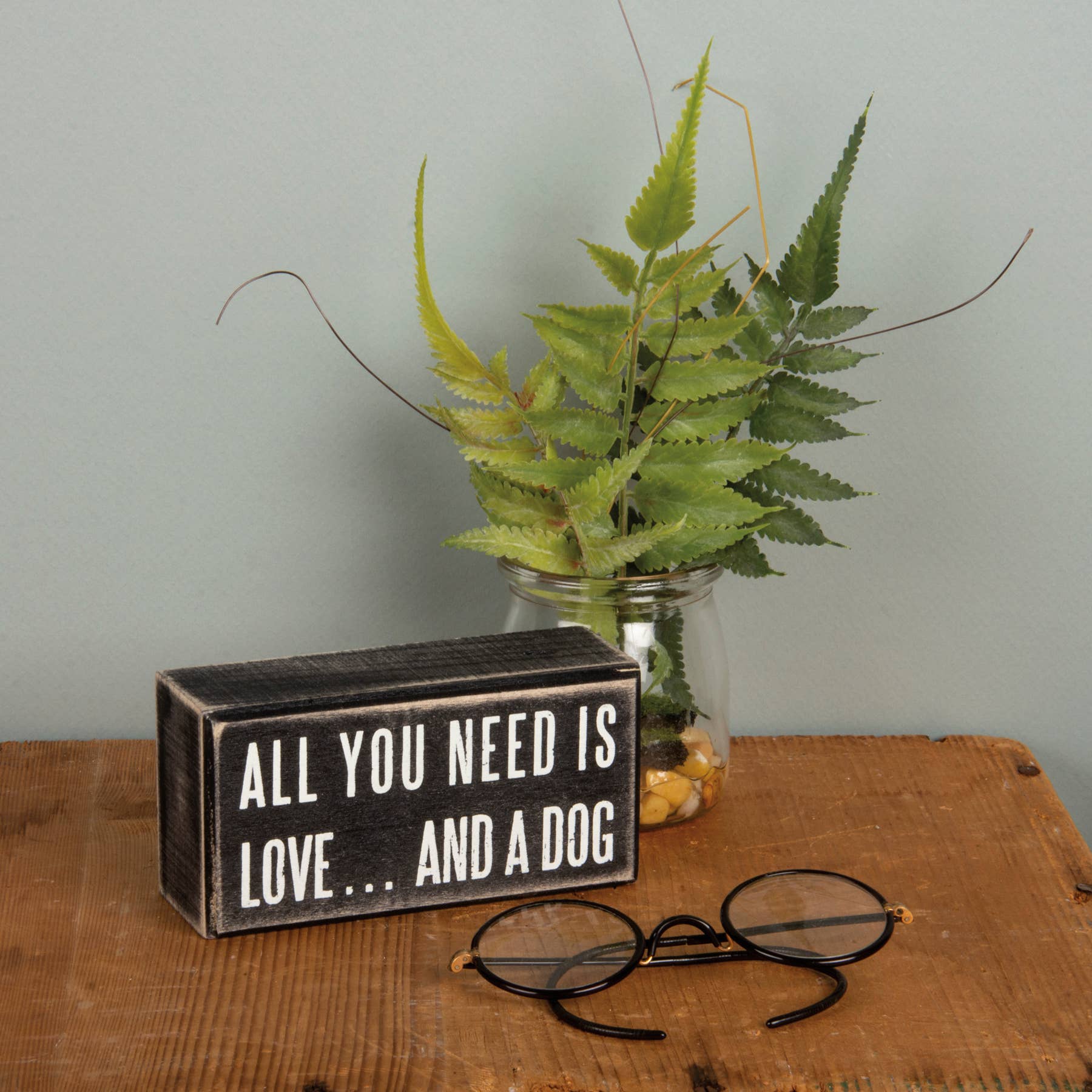 Love And A Dog Sign - Image 4