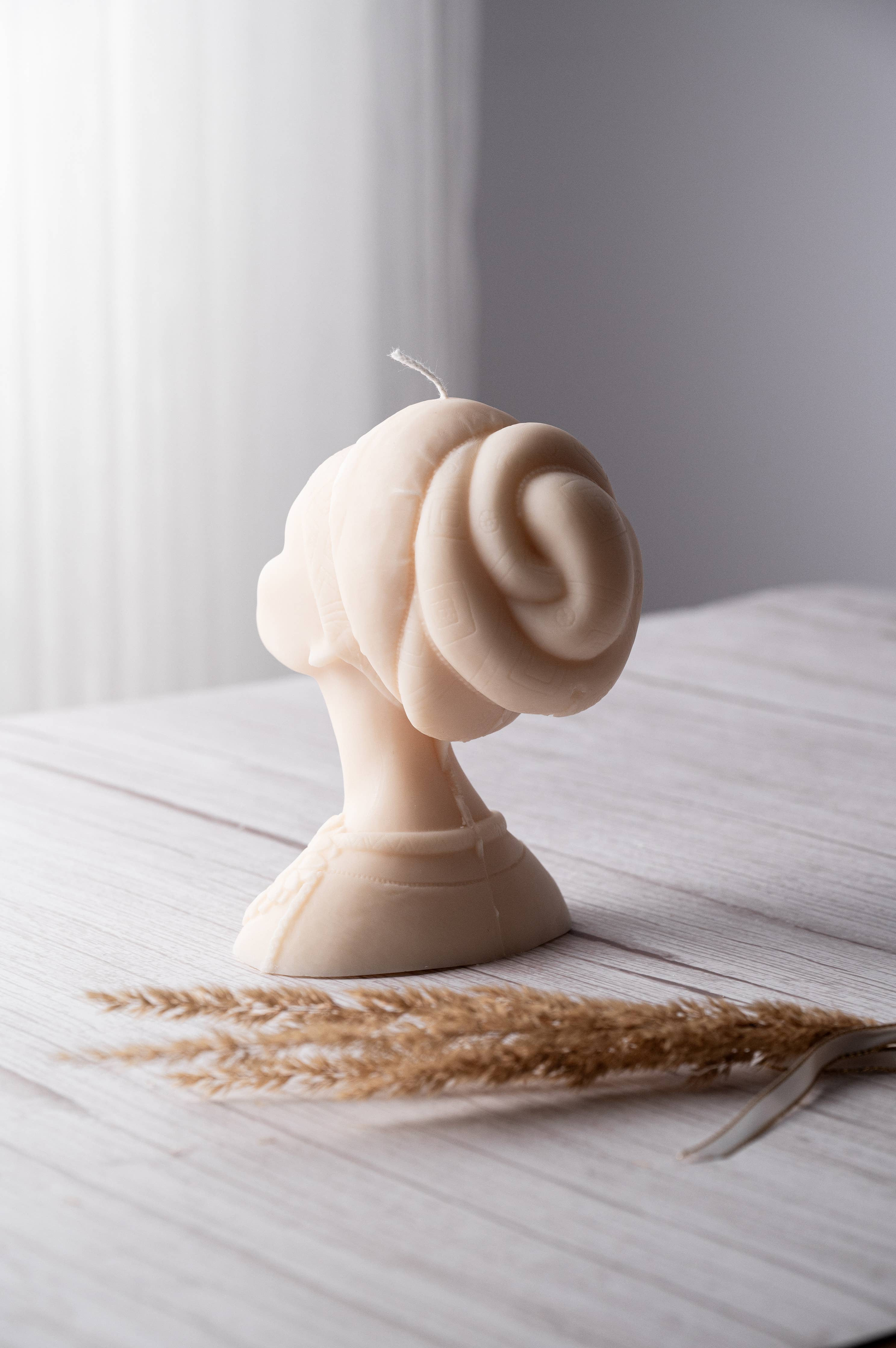African Female Figure Candle - Image 7