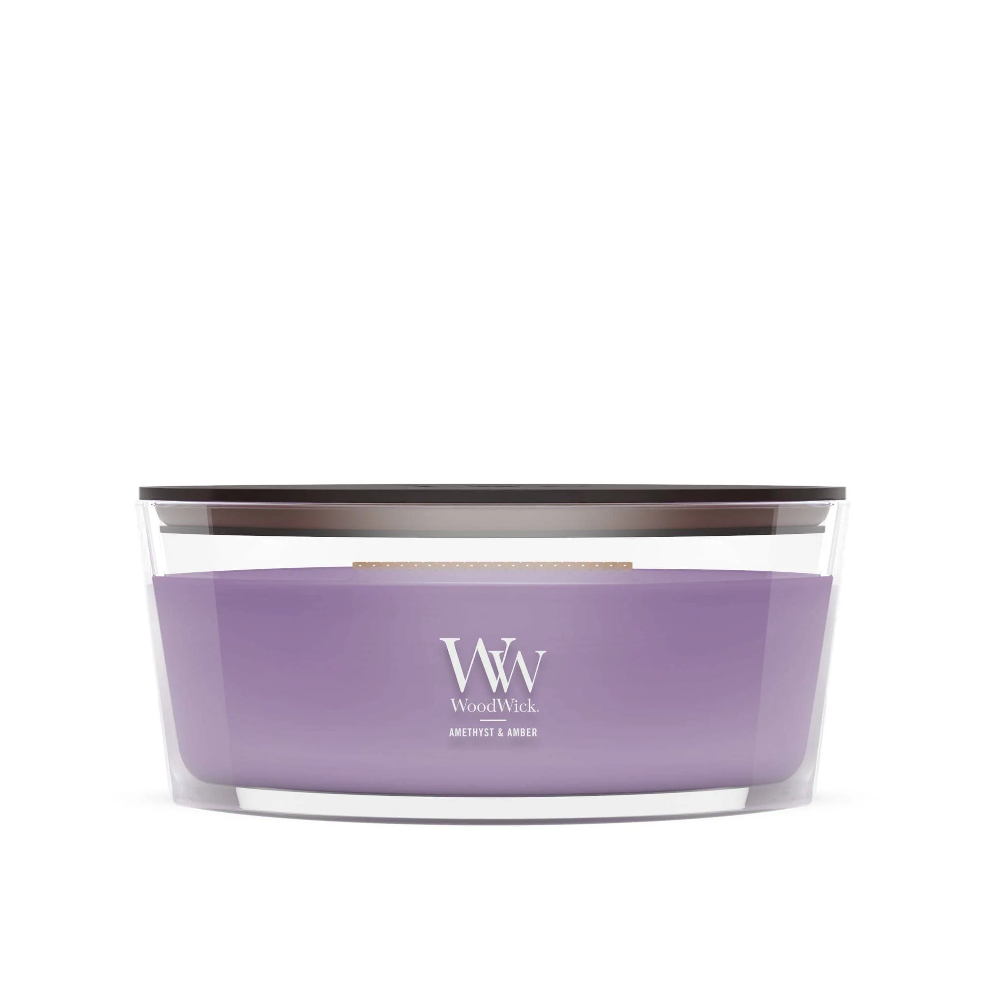 Amethyst & Amber Scented Ellipse Candle, 16 oz