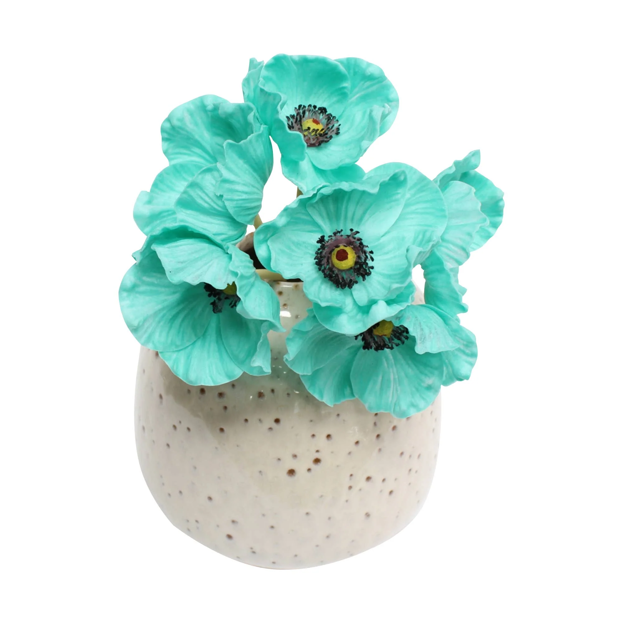 11" Real Touch Poppy-6 stems per bundle - Image 15