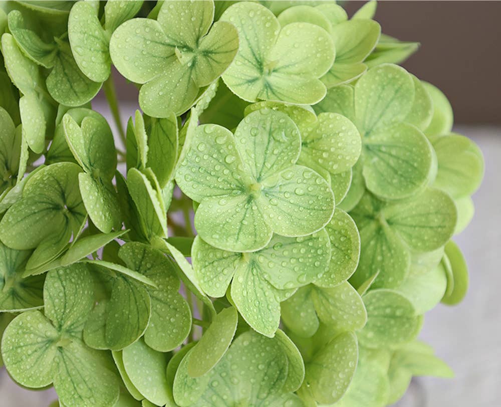 12.5"Real Touch lifelike Hydrangea-6”bloom - Image 11