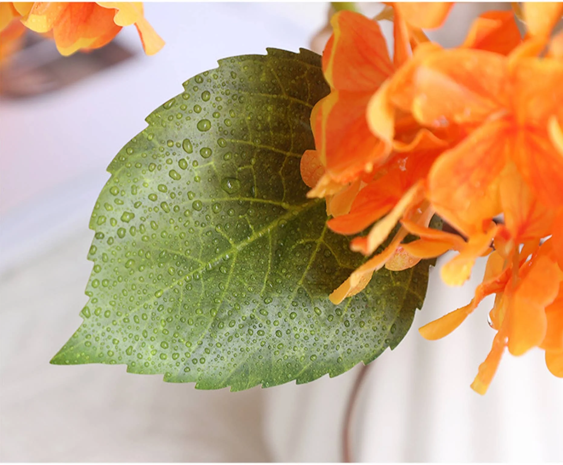 12.5"Real Touch lifelike Hydrangea-6”bloom - Image 13