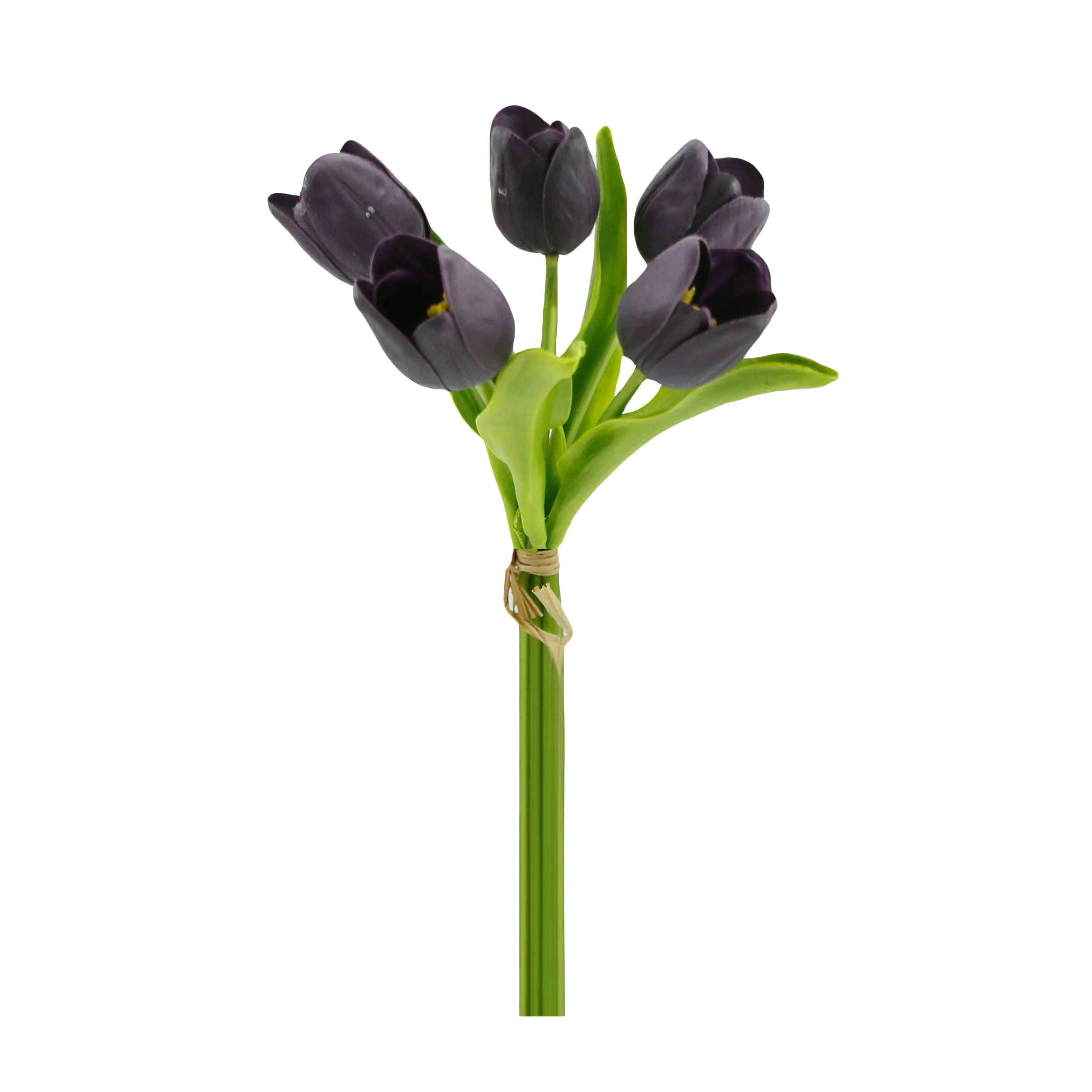 Pack of 5-stems Real Touch medium open tulip - Image 11