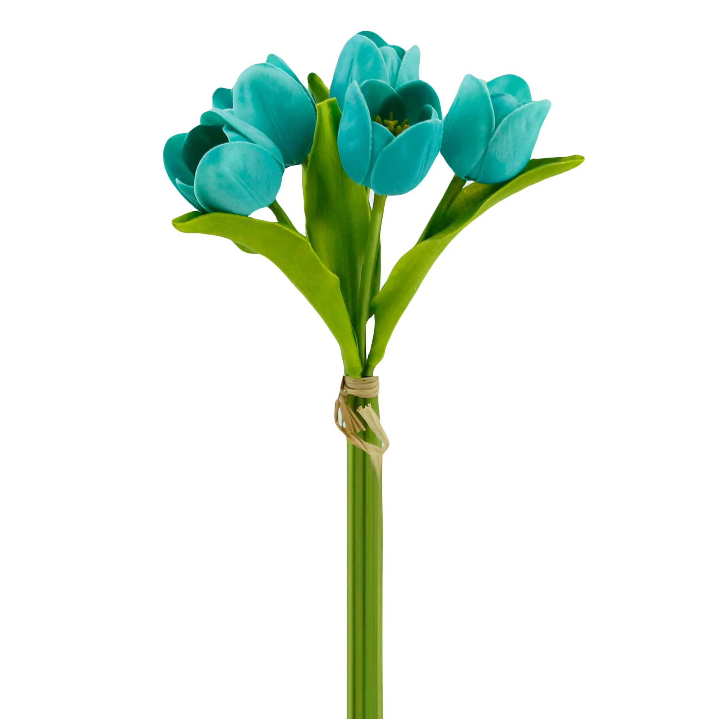 Pack of 5-stems Real Touch medium open tulip - Image 16