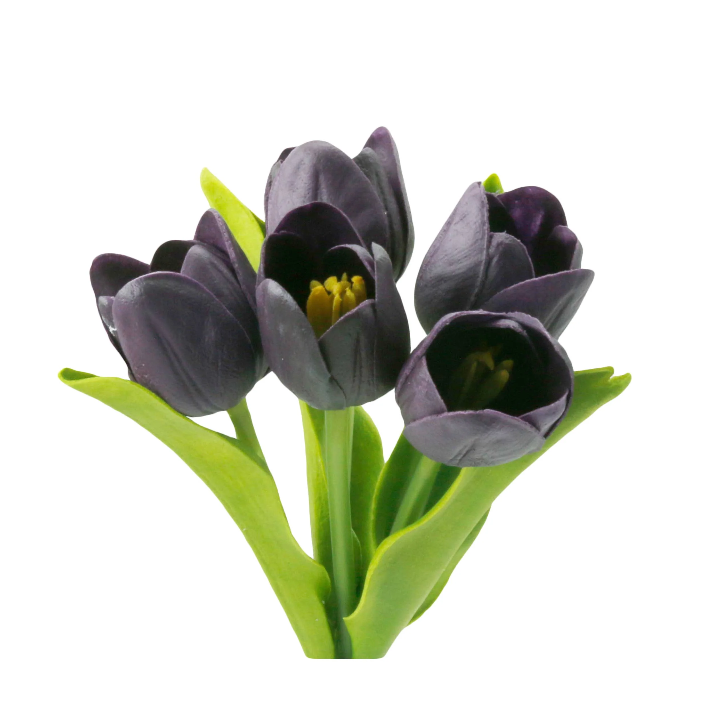 Pack of 5-stems Real Touch medium open tulip - Image 23