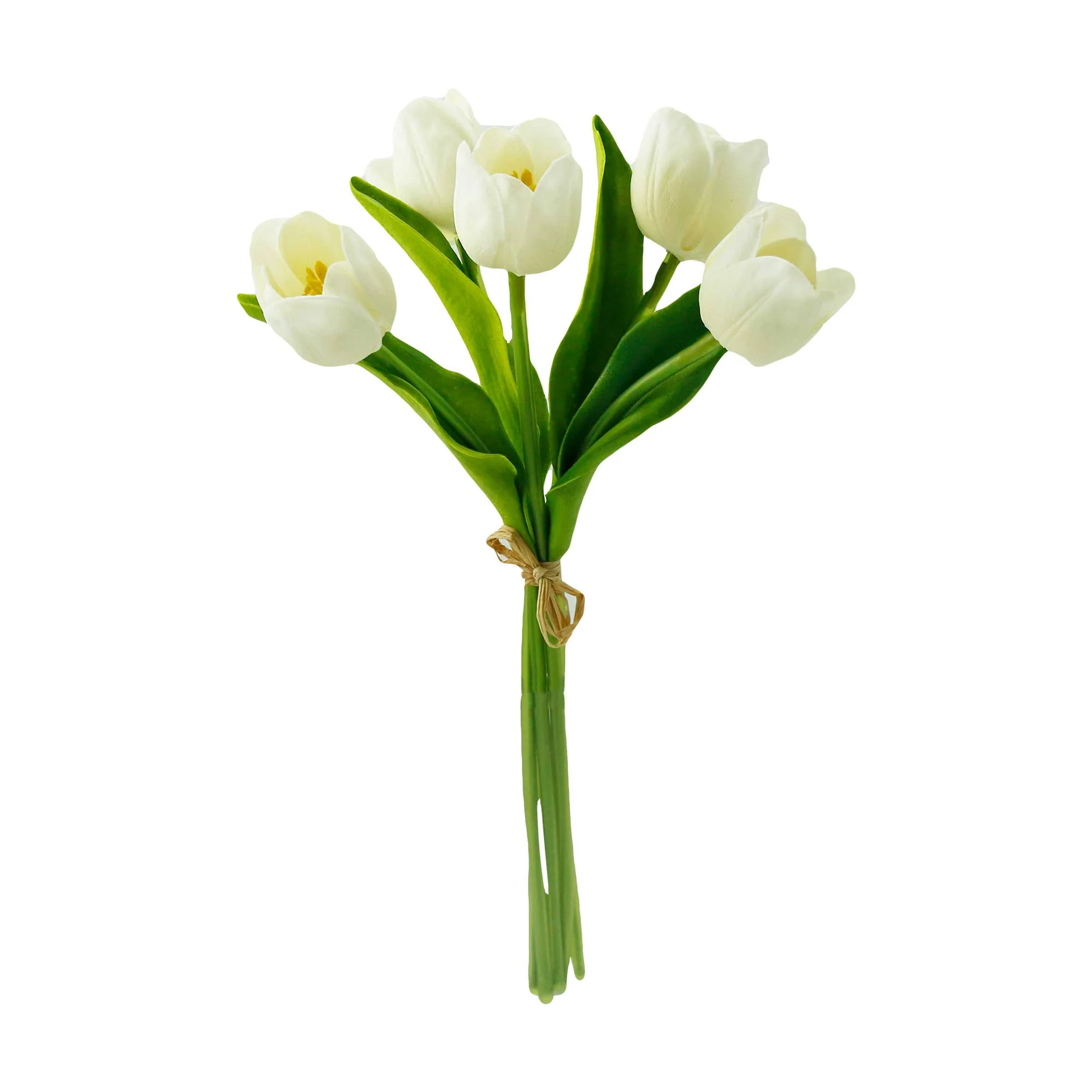 Pack of 5-stems Real Touch medium open tulip - Image 9