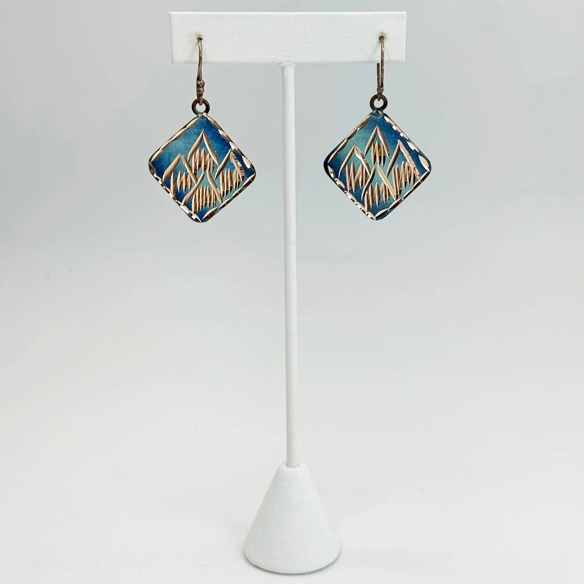 Patina Summit Sky Earrings - Image 3