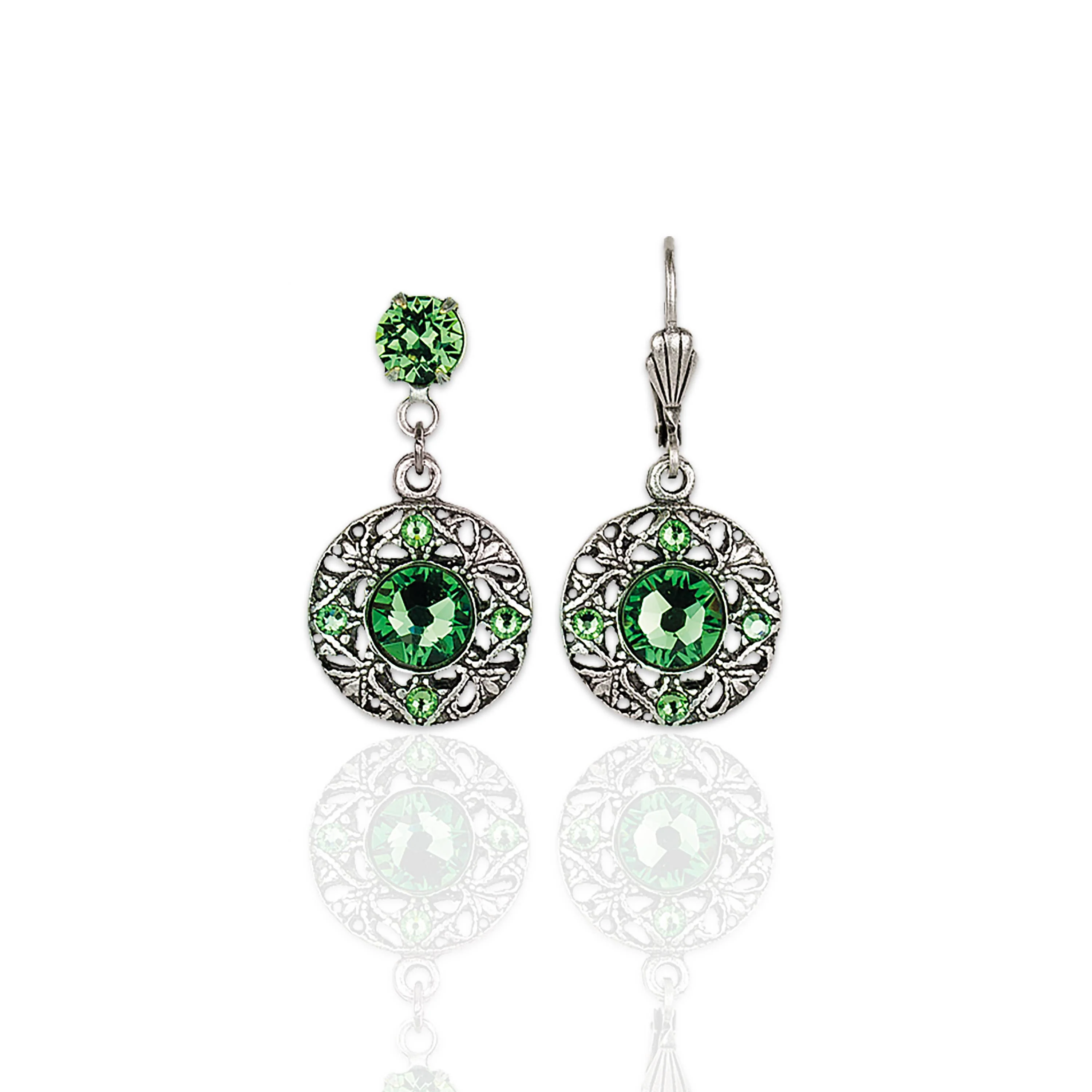 Lillian Crystal Earrings - Image 5